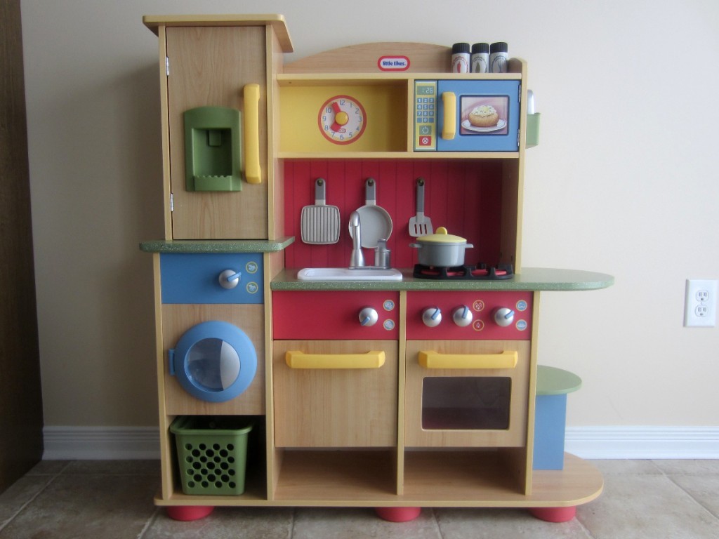 little tikes kitchen makeover