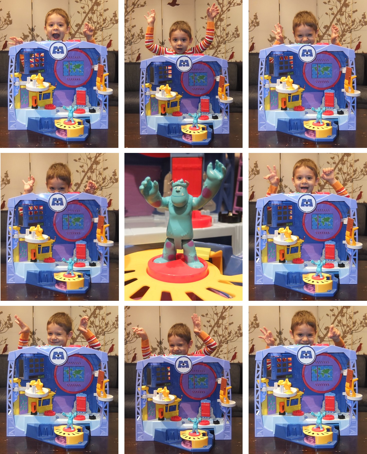 monsters university scare floor playset