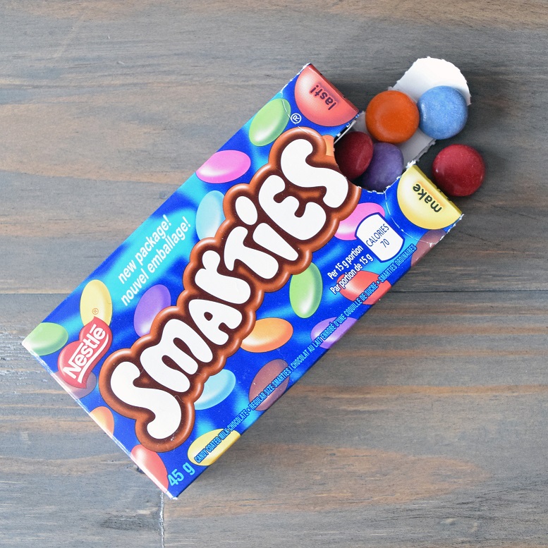 Food News: Smarties Takes a Stand on Portion Control! - Listen to Lena